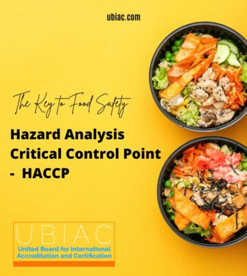 Hazard Analysis Critical Control Point